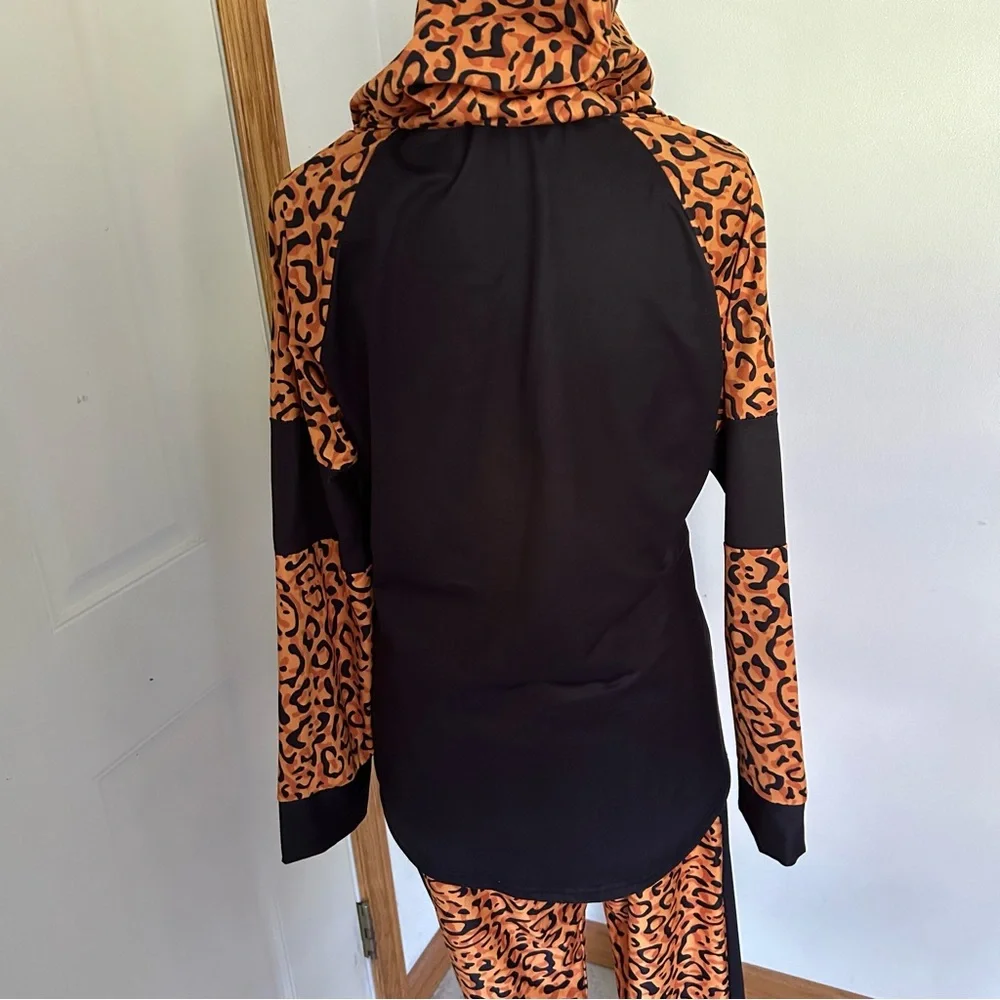 Pants and Hoodie set, Track Suit, Animal Print - Picture 6 of 13